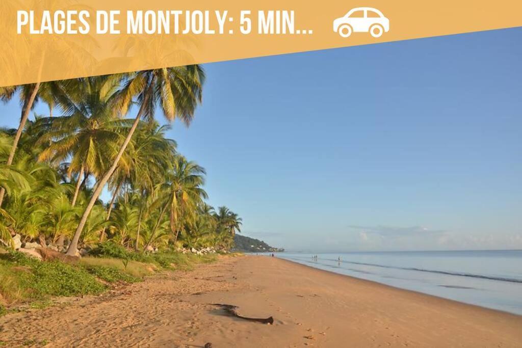 Апартаменты T2 Le Cosy, Au Coeur De Montjoly, Parking, Clim Remire-Montjoly Экстерьер фото